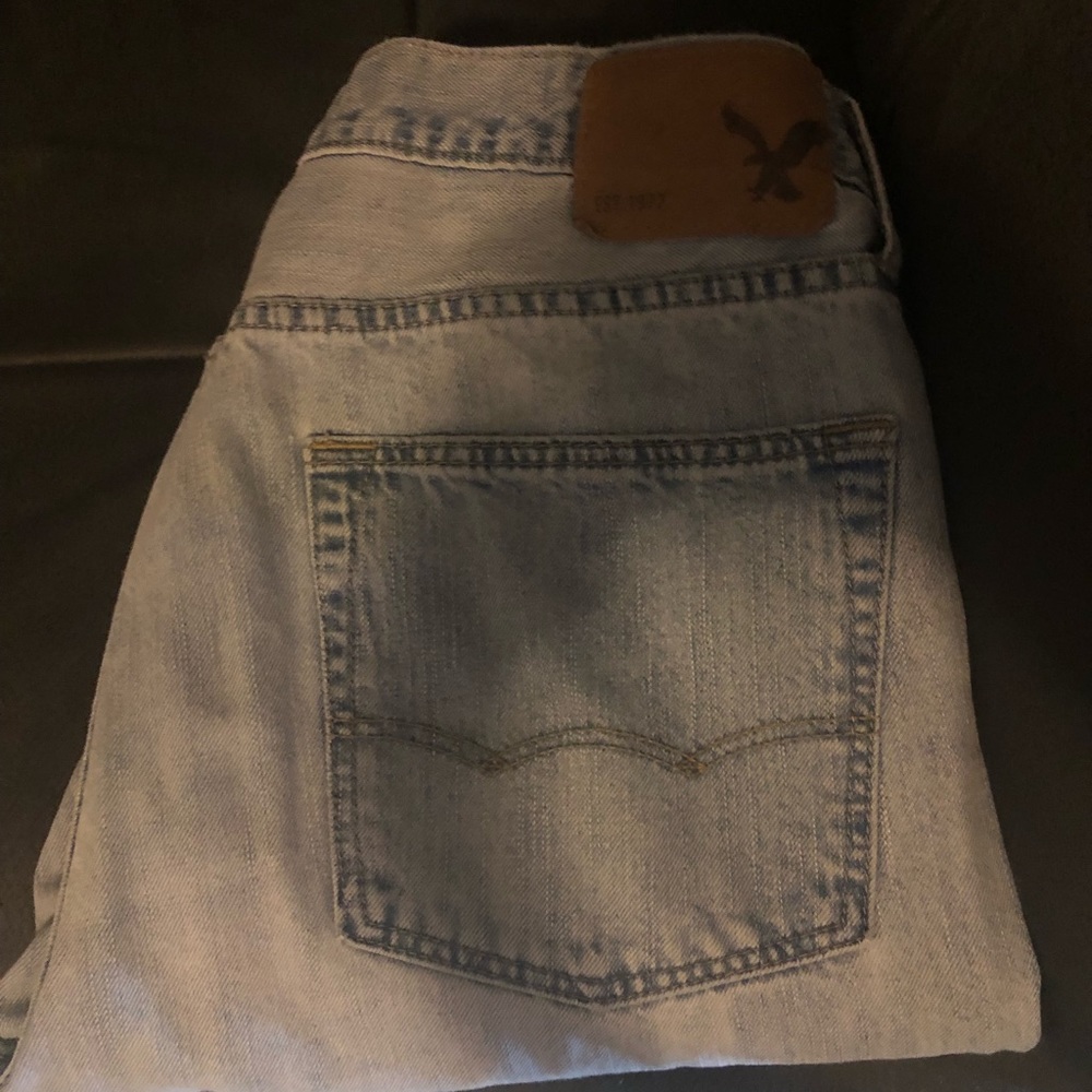 American Eagle 🦅 Men’s Jeans size 36x32  Light wash
